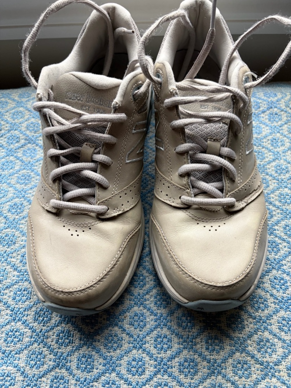 New Balance Woman’s Light Beige Athletic Sneakers